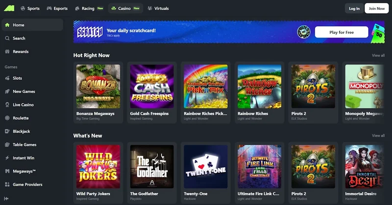 Midnite Casino Mobile